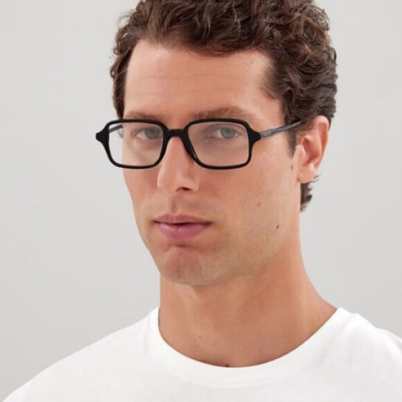 Gucci GG1211O 001 Eyeglasses Black 51mm Rectangle Frame - Picture 3 of 12